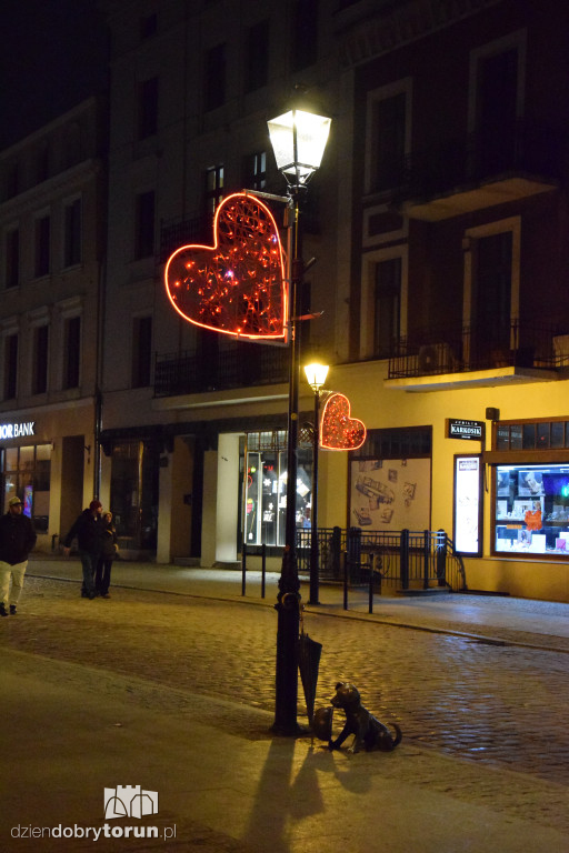 Ruchome murale Love is in the square