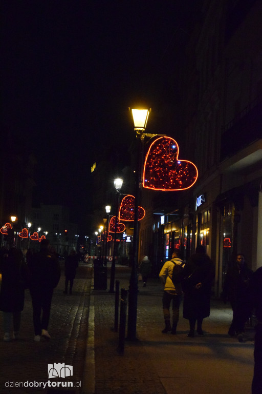 Ruchome murale Love is in the square