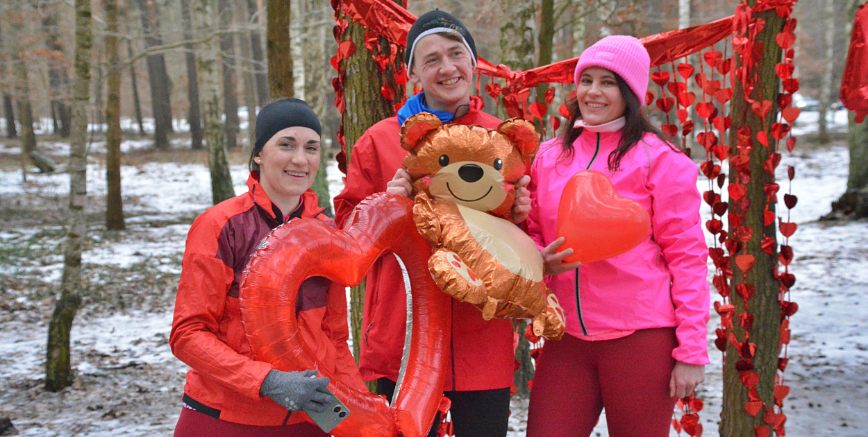 Walentynkowy Parkrun w Toruniu