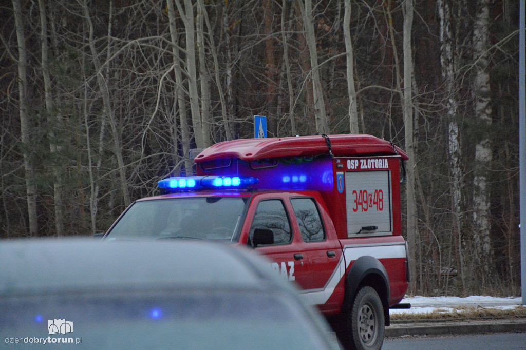 Ćwiczenia służb przy Rondzie Olimpijczyków