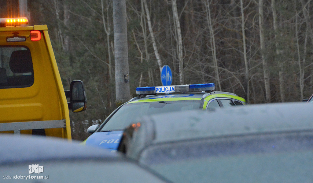 Ćwiczenia służb przy Rondzie Olimpijczyków