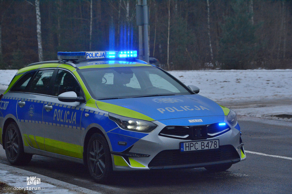 Ćwiczenia służb przy Rondzie Olimpijczyków