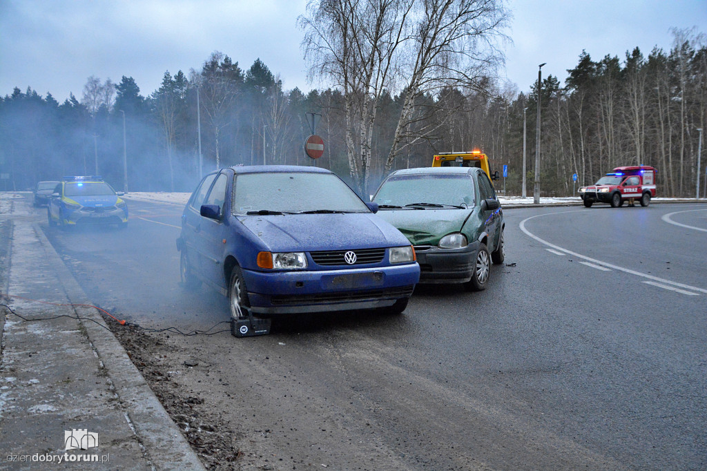 Ćwiczenia służb przy Rondzie Olimpijczyków