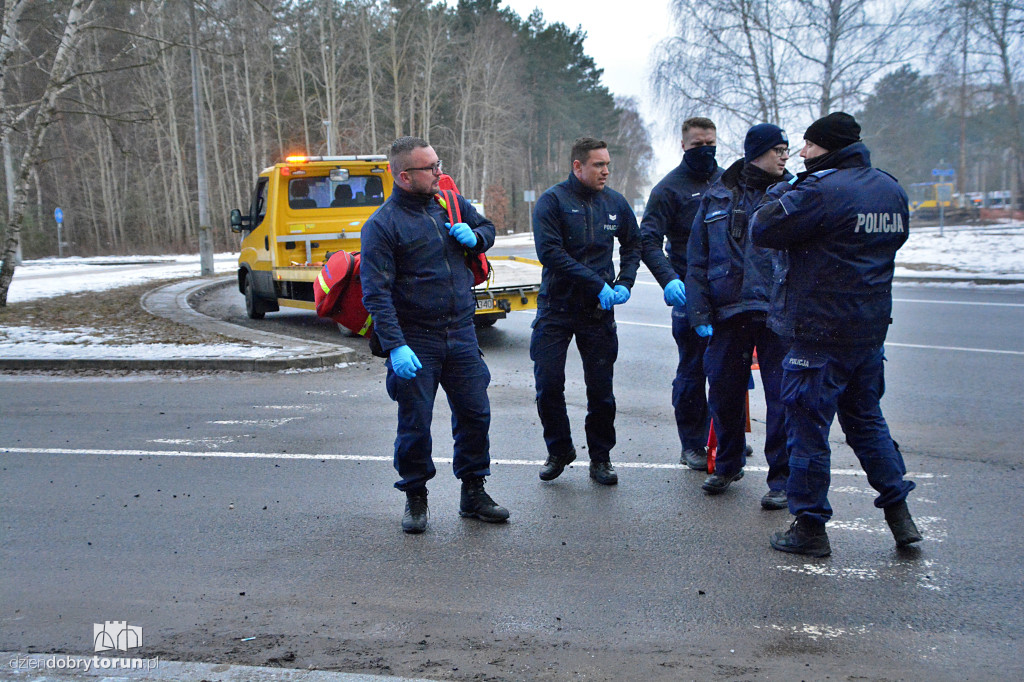 Ćwiczenia służb przy Rondzie Olimpijczyków