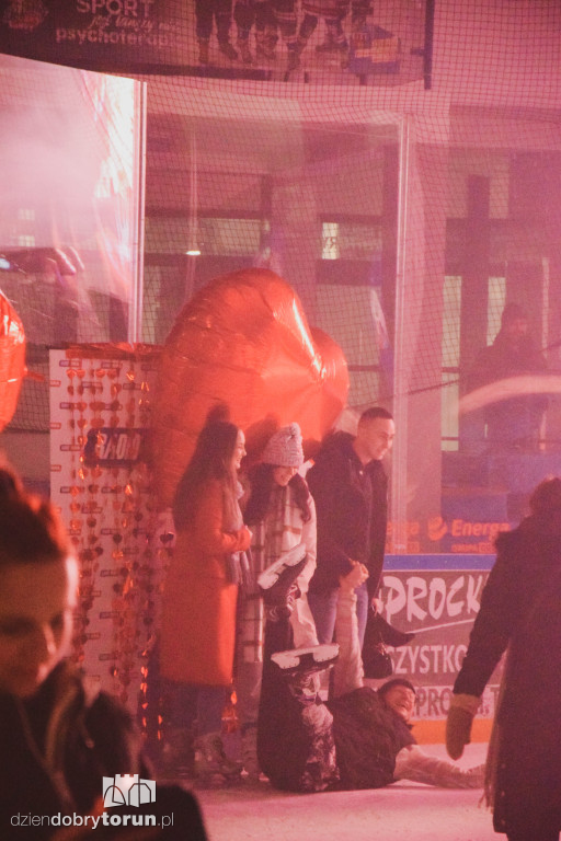 walentynkowa ślizgawka na Tor-Torze