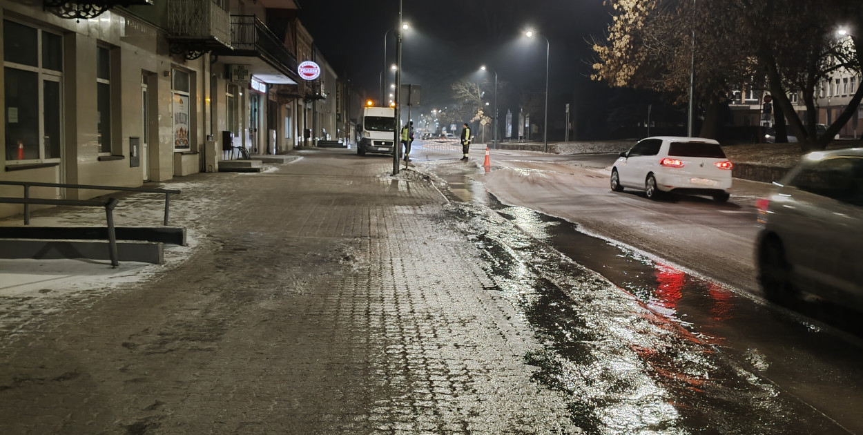 Awaria w Aleksandrowie Kujawskim