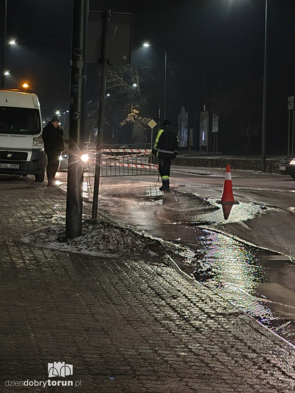 Awaria w Aleksandrowie Kujawskim