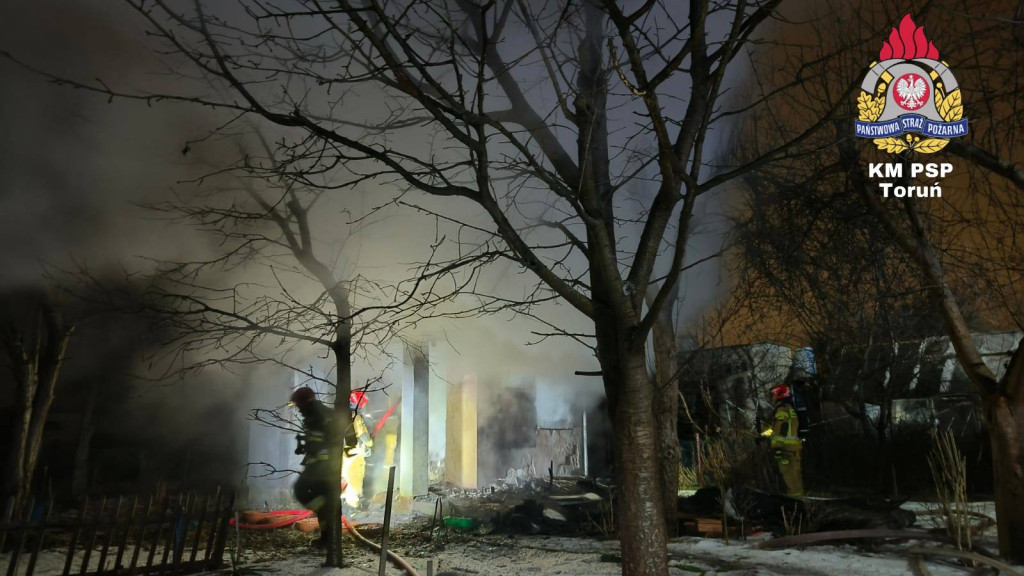 Pożar przy Słowiczej