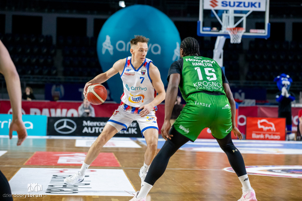 Arriva Polski Cukier Toruń 112 : 105 Miasto Szkła Krosno