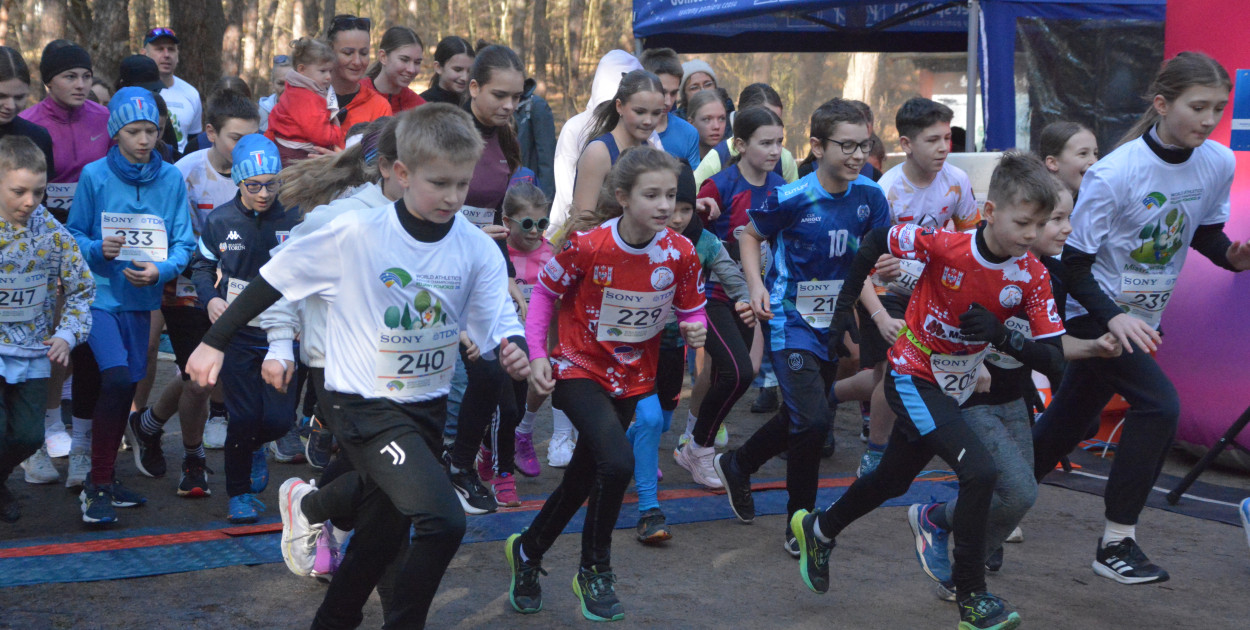Mali biegacze w akcji. Liczył się uśmiech i medal