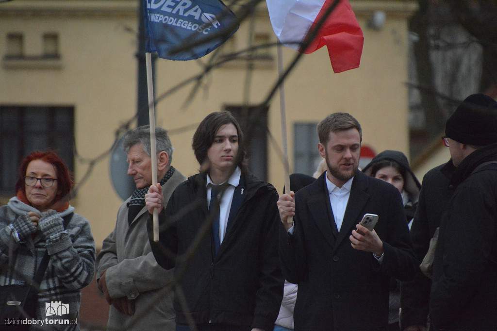 II Marsz Pamięci Żołnierzy Wyklętych w Toruniu