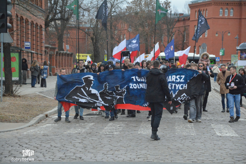 II Marsz Pamięci Żołnierzy Wyklętych w Toruniu