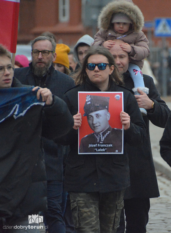 II Marsz Pamięci Żołnierzy Wyklętych w Toruniu