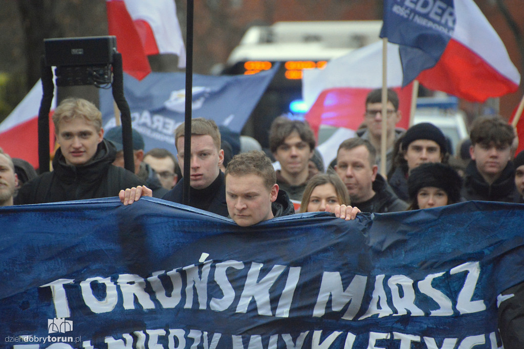 II Marsz Pamięci Żołnierzy Wyklętych w Toruniu