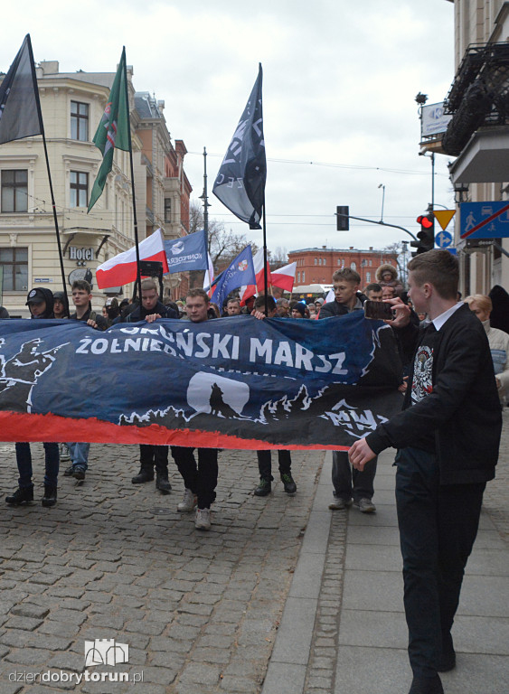 II Marsz Pamięci Żołnierzy Wyklętych w Toruniu