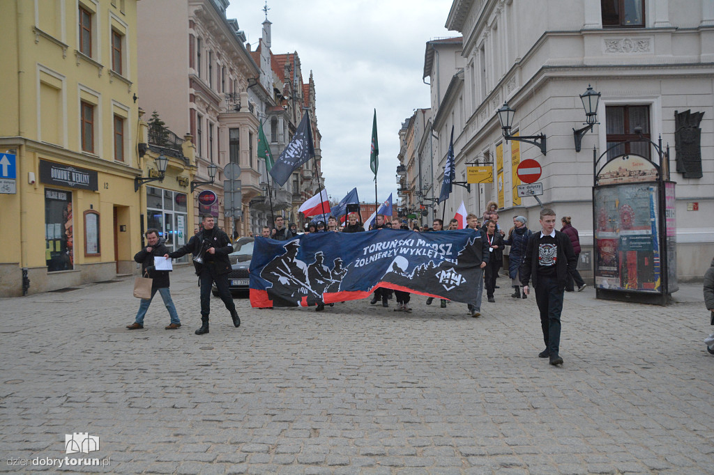II Marsz Pamięci Żołnierzy Wyklętych w Toruniu