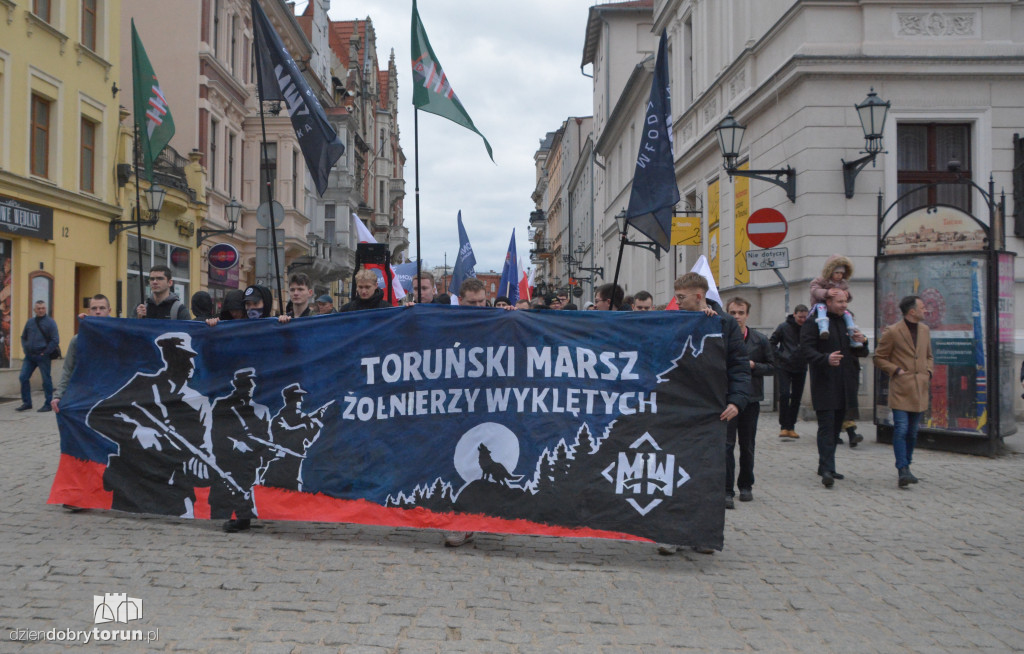 II Marsz Pamięci Żołnierzy Wyklętych w Toruniu