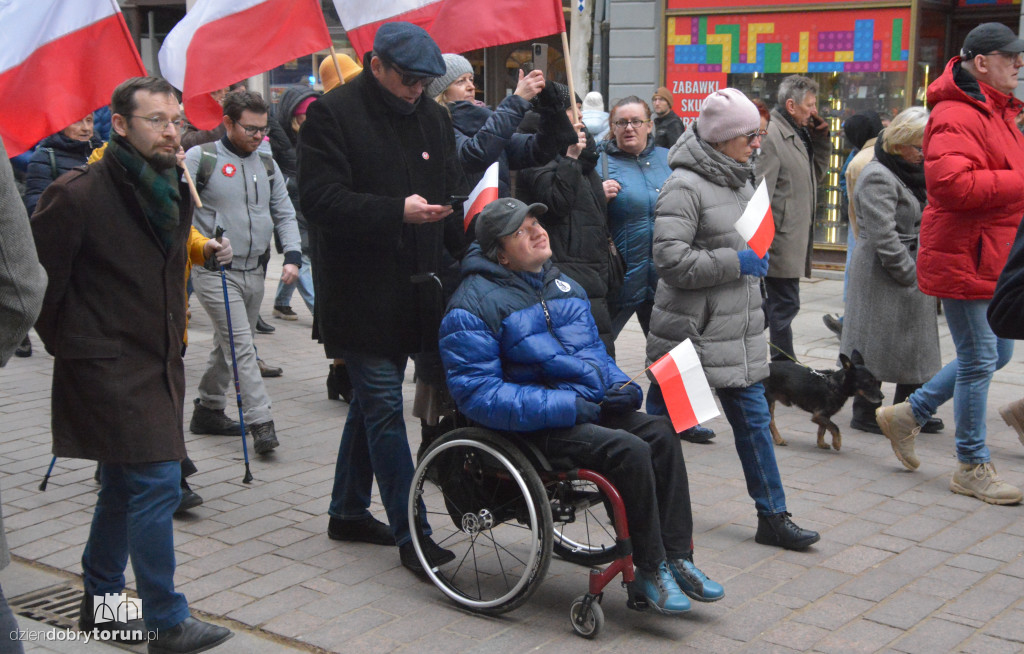 II Marsz Pamięci Żołnierzy Wyklętych w Toruniu