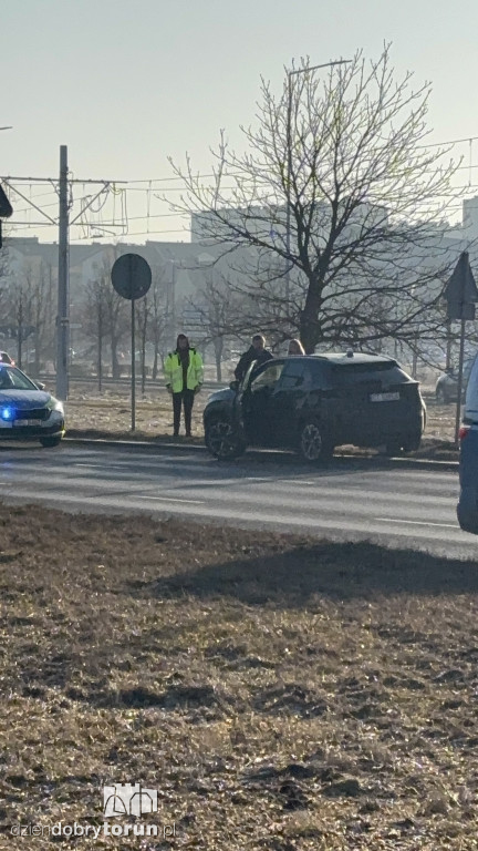 Kolizja na Szosie Lubickiej