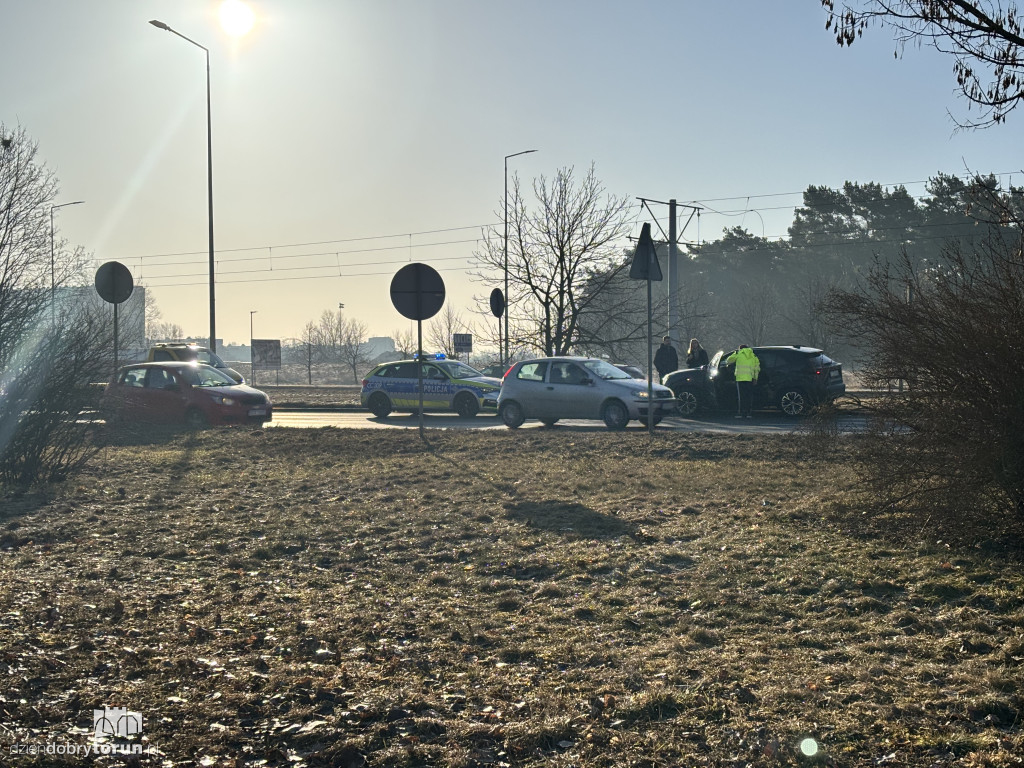 Kolizja na Szosie Lubickiej