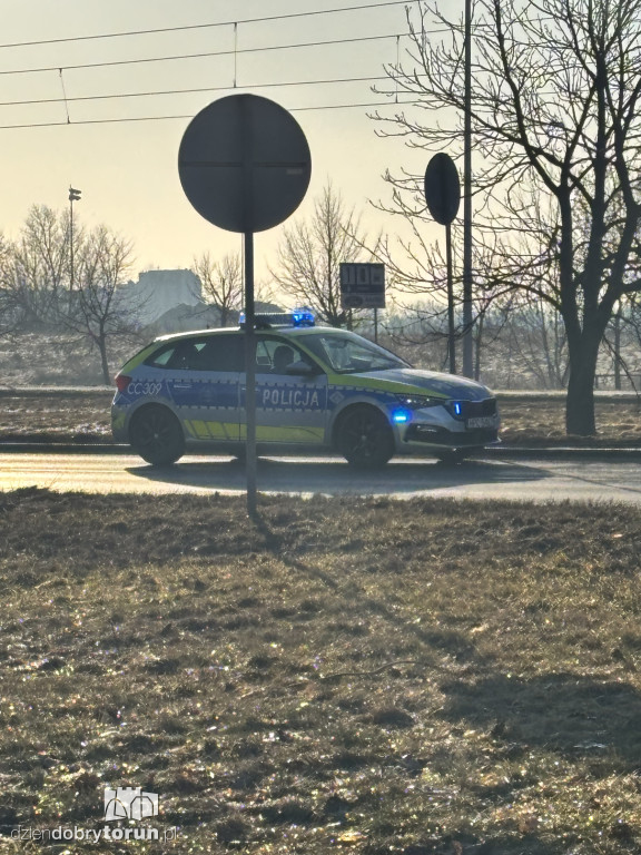 Kolizja na Szosie Lubickiej