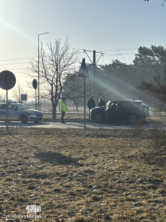 Kolizja na Szosie Lubickiej