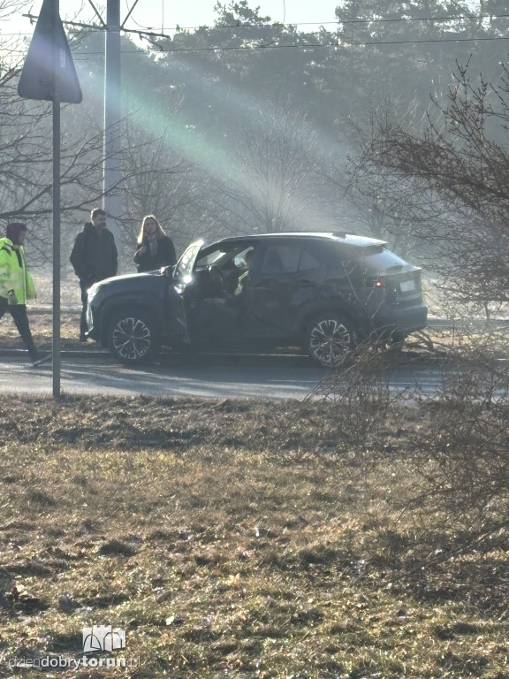 Kolizja na Szosie Lubickiej