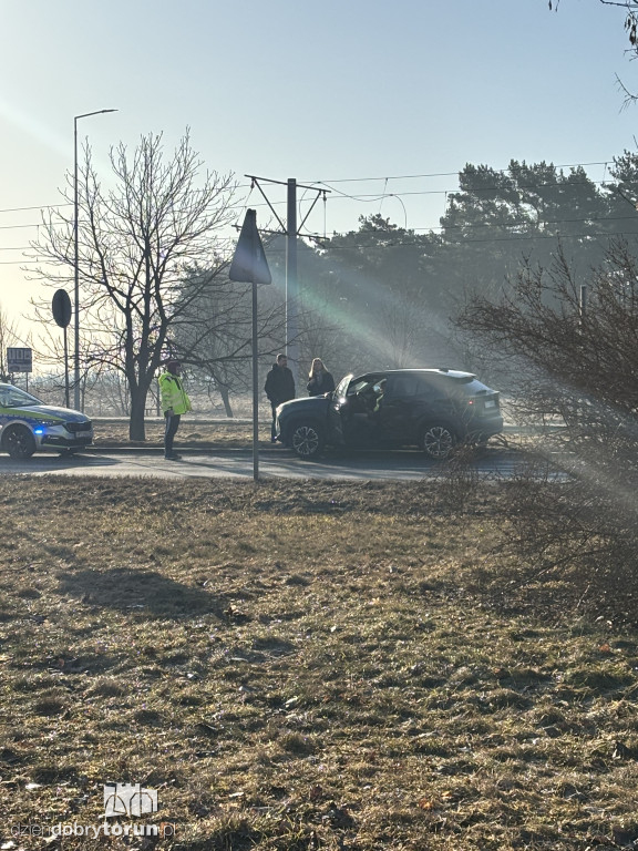 Kolizja na Szosie Lubickiej