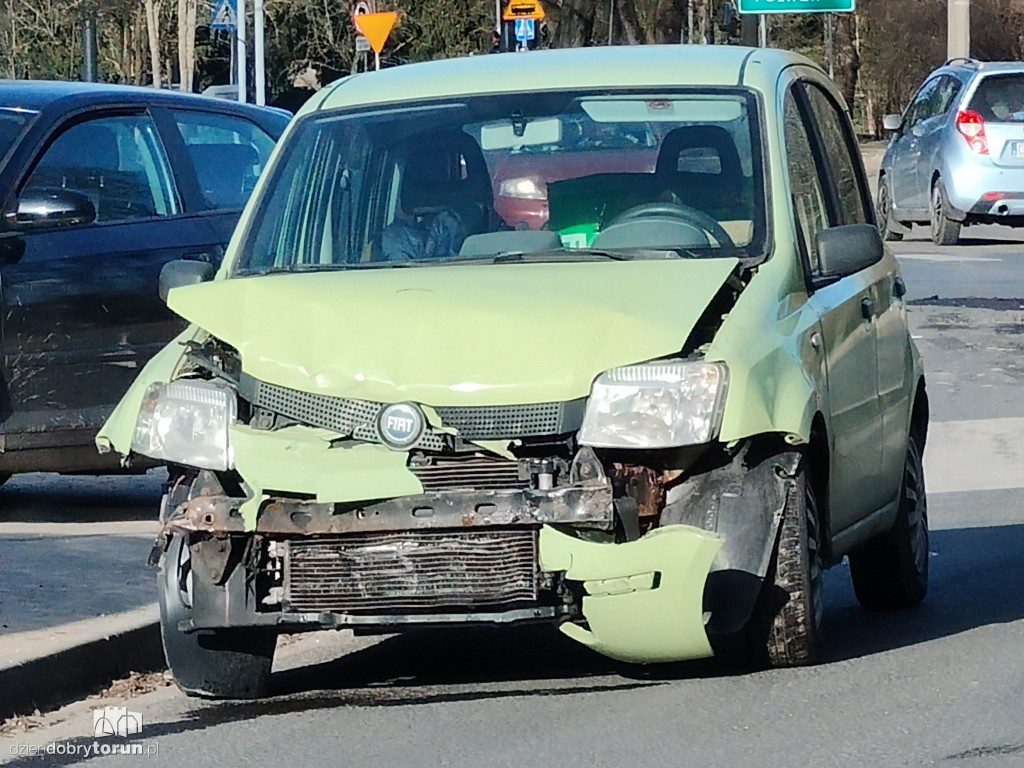 Kolizja przy Hotelu Copernicus