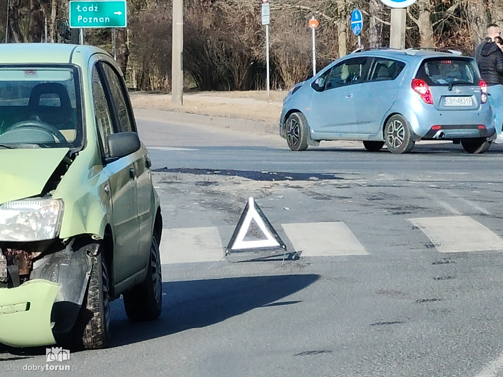 Kolizja przy Hotelu Copernicus