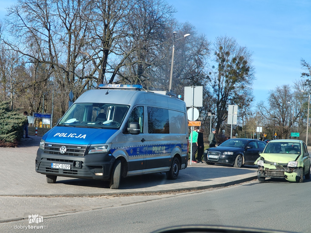 Kolizja przy Hotelu Copernicus