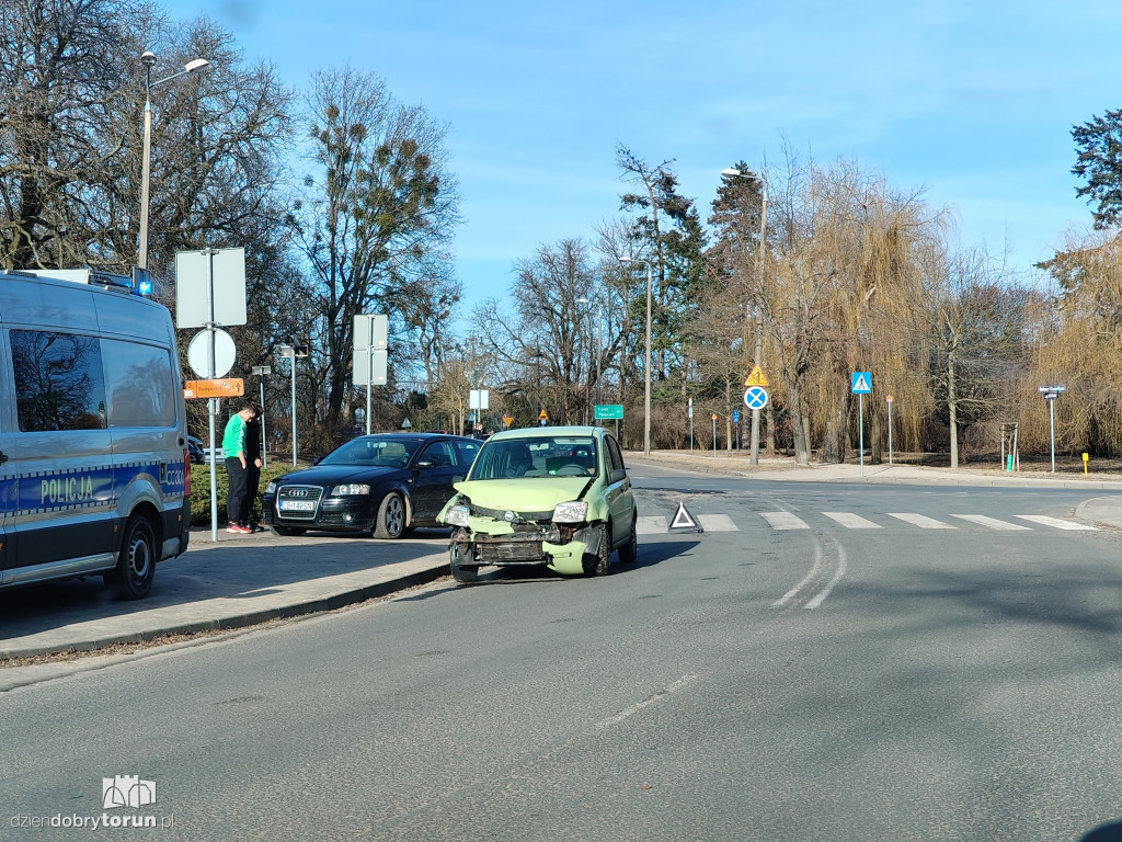 Kolizja przy Hotelu Copernicus
