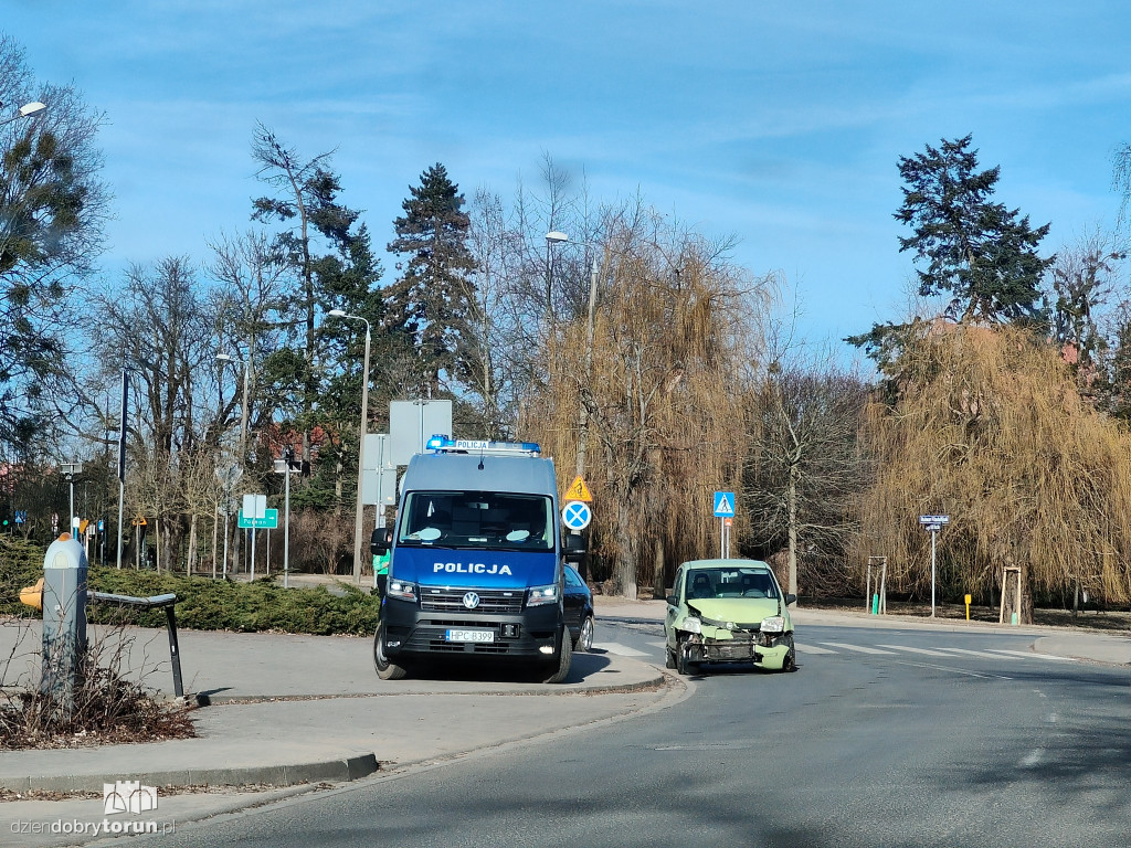 Kolizja przy Hotelu Copernicus