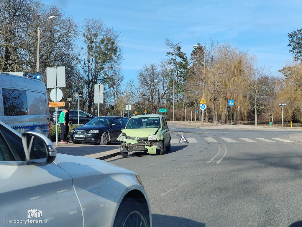 Kolizja przy Hotelu Copernicus