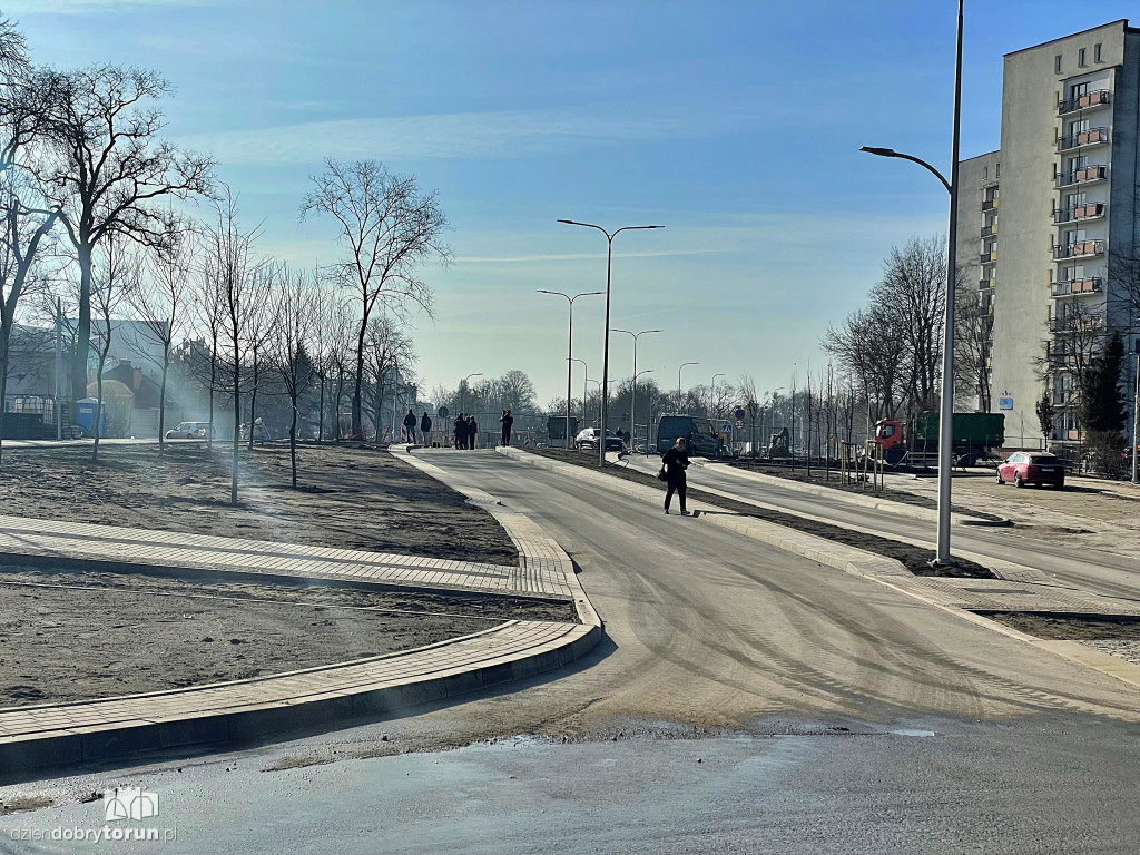 Konferencja na budowie Trasy Staromostowej