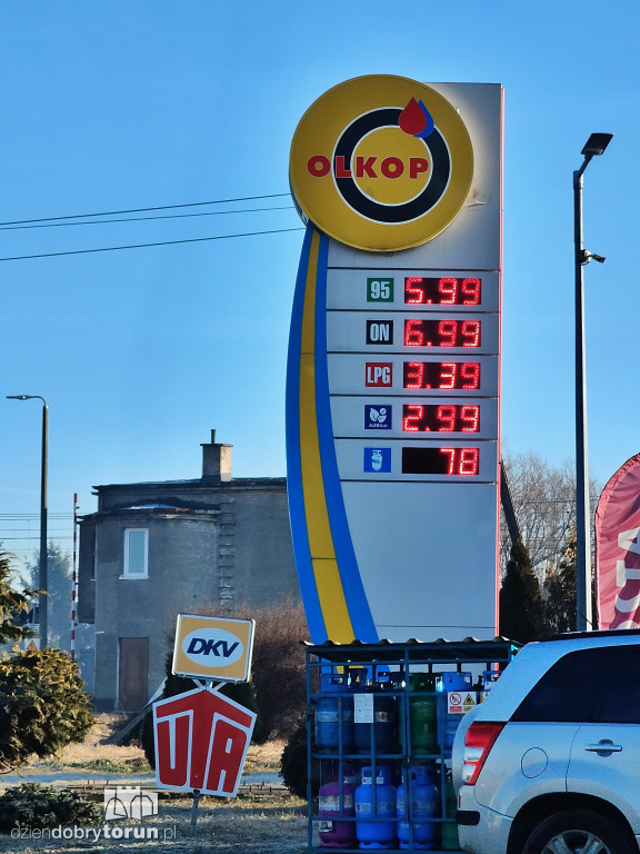 Ceny na stacjach paliw w Toruniu i w regionie
