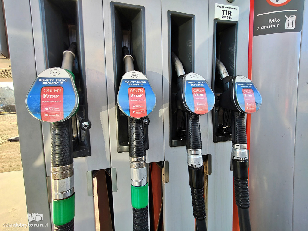 Ceny na stacjach paliw w Toruniu i w regionie