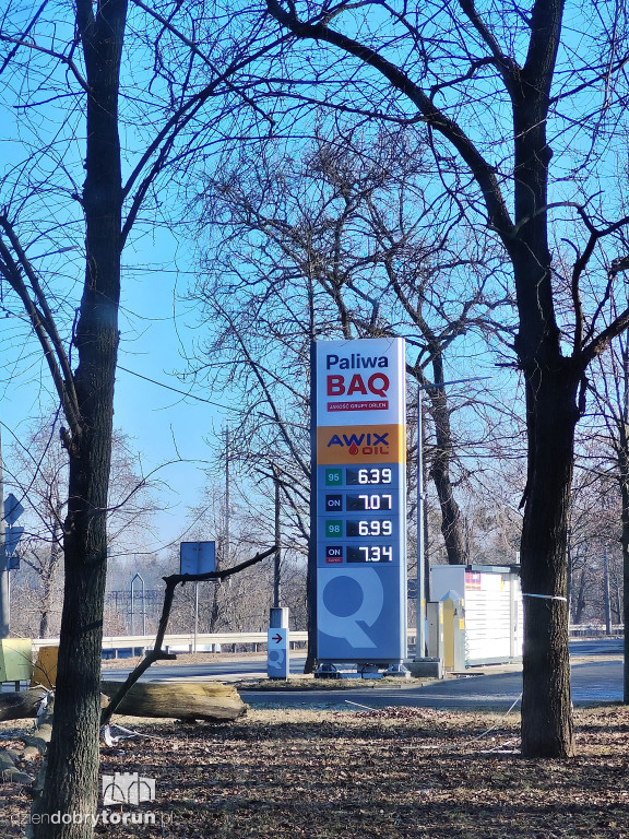 Ceny na stacjach paliw w Toruniu i w regionie