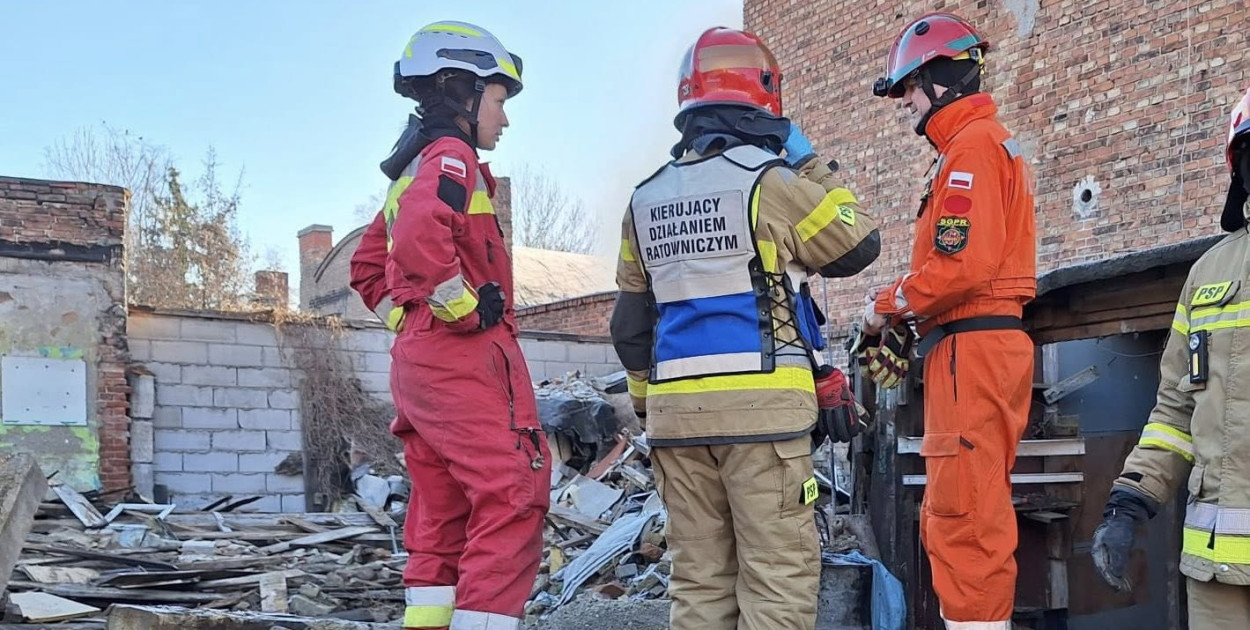 Akcja straży we Włocławku