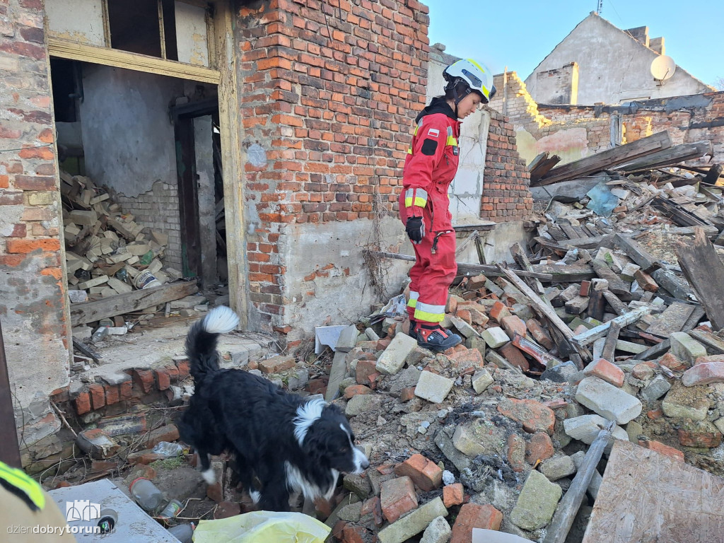 Akcja straży we Włocławku