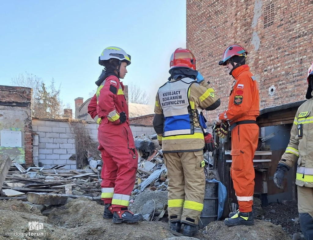 Akcja straży we Włocławku