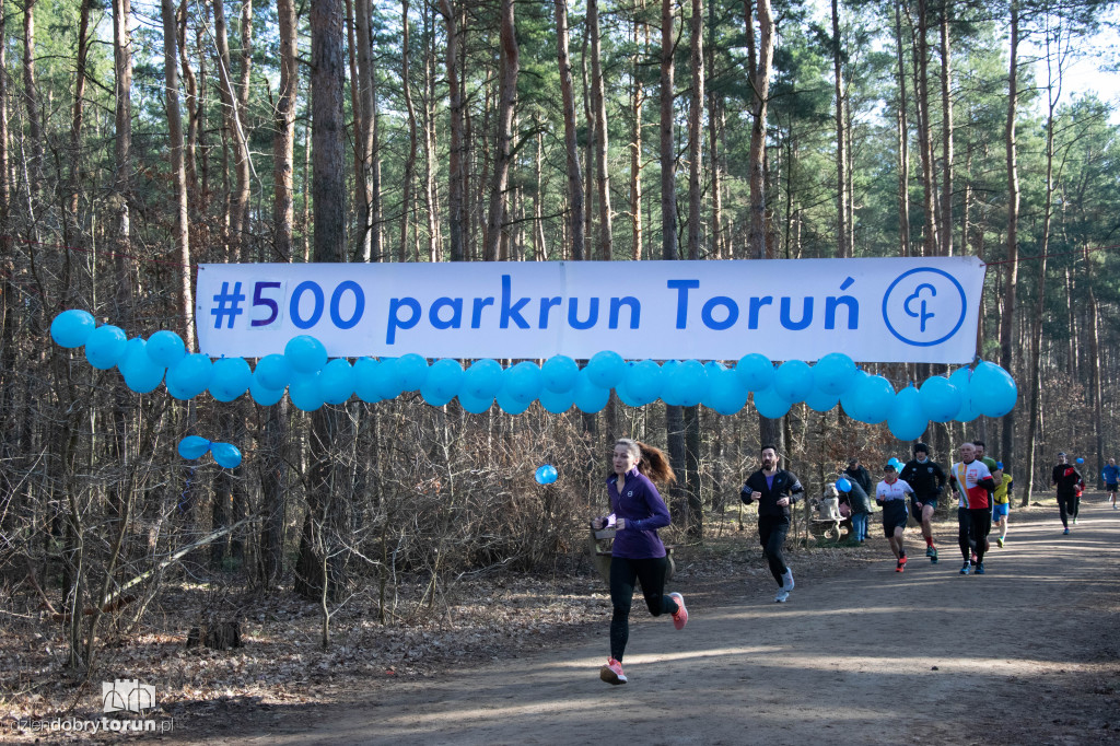 Parkrun Toruń #500