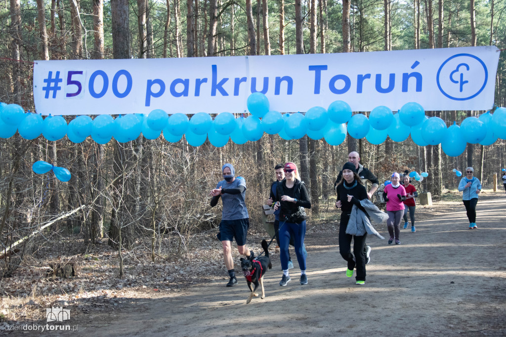 Parkrun Toruń #500