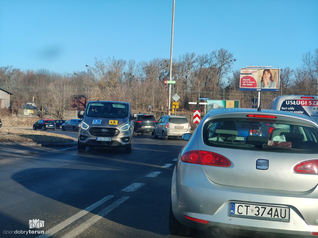 Poranny paraliż na lewobrzeżu