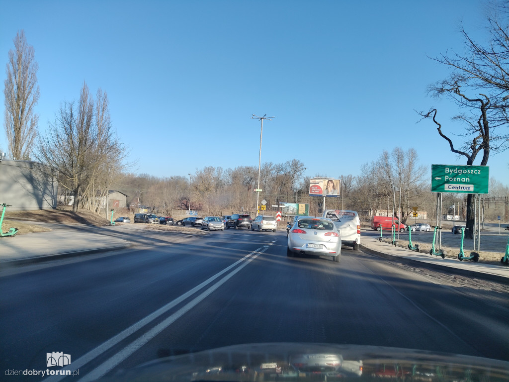 Poranny paraliż na lewobrzeżu