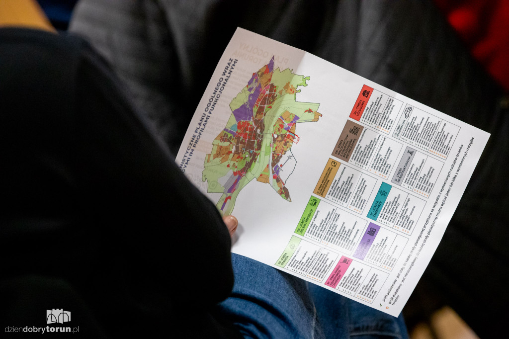 Spotkanie poświęcone planowi ogólnemu miasta