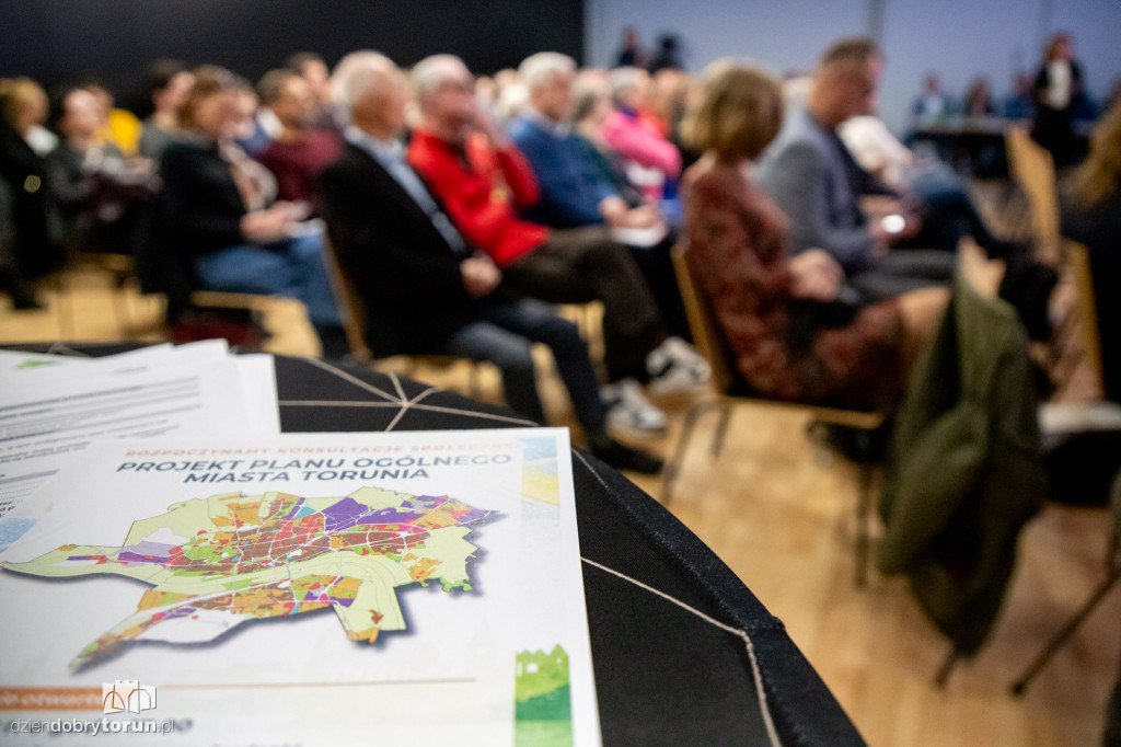 Spotkanie poświęcone planowi ogólnemu miasta