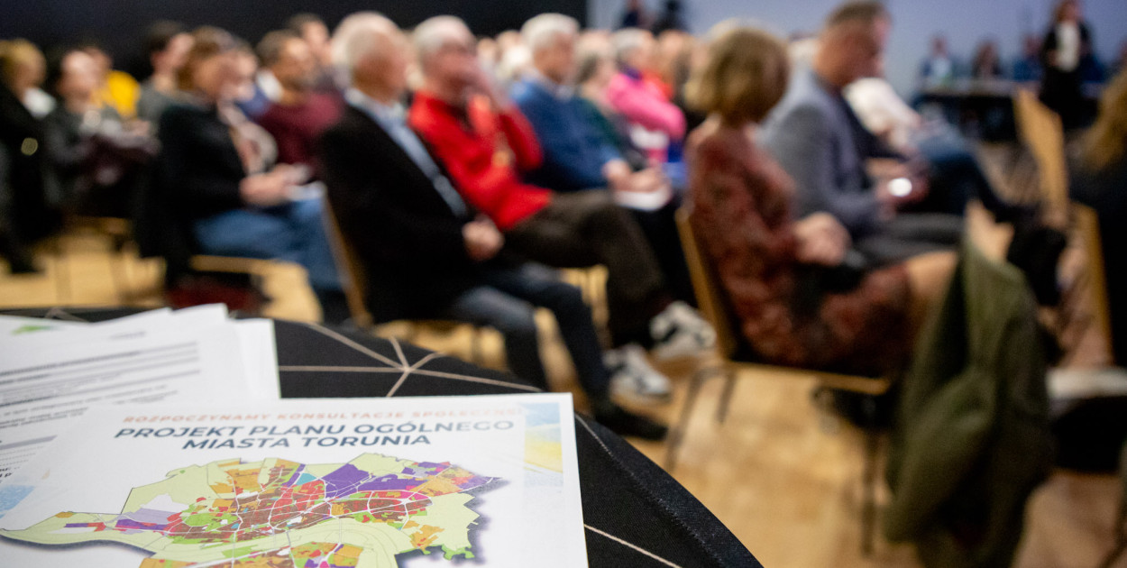 Spotkanie poświęcone planowi ogólnemu miasta