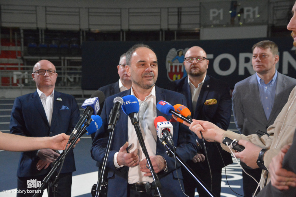 Konferencja przed HMŚ w Toruniu