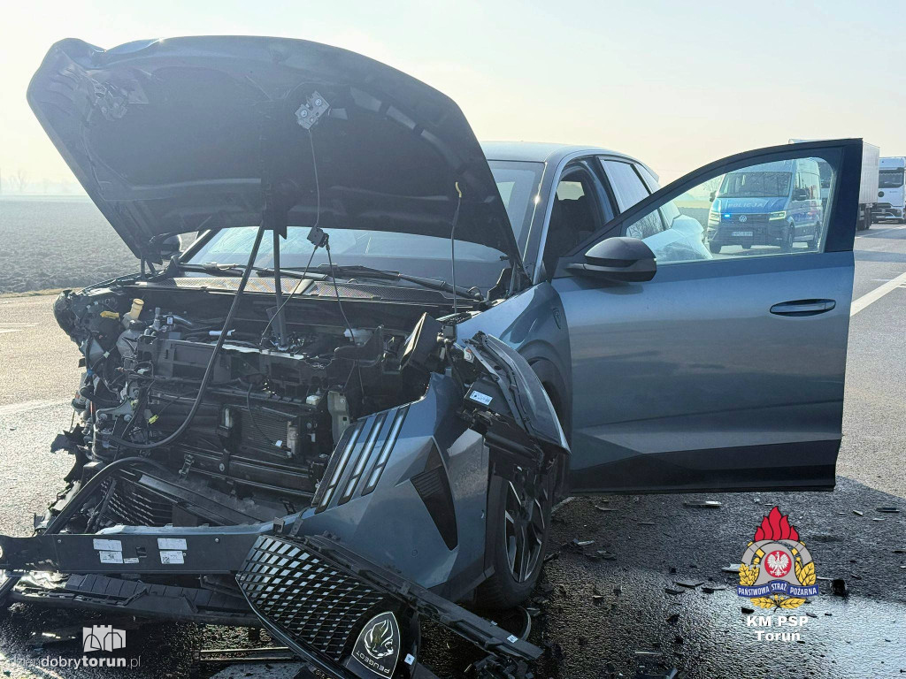 Wypadek w Kończewicach